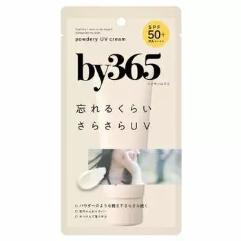 NARIS UP by365 Bysan Rokugo Powder UV Cream (60г) Увлажнение/Солнцезащитный крем/Основа под макияж/Для лица и тела/С мягким льняным ароматом SPF50 PA++++ (Содержит CICA/Dokuda