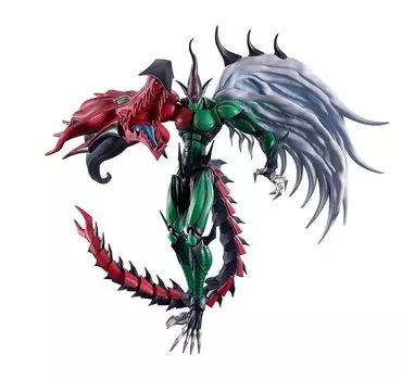 НАРОДЫ ТАМАШИИ SH. Monster Arts Yu-Gi-Oh Duel Monsters GX E HERO Flame Wingman приблизительно. 190 мм окрашенная подвижная фигурка из ПВХ и АБС