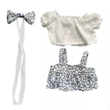 Наряд для 15 см плюшевой игрушки синий