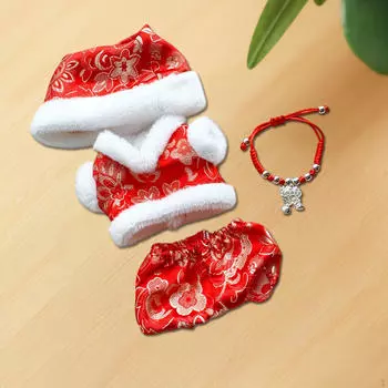 Наряд для плюшевой куклы 17 см, праздничные костюмы в стиле Тан with Hairpin