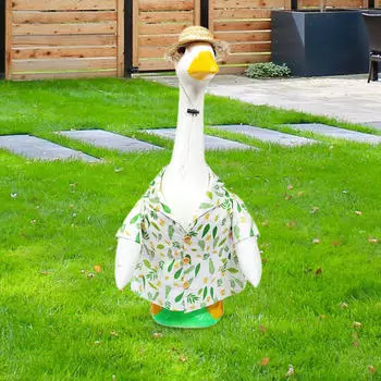 Наряд гуся, художественный костюм, милая летняя статуэтка для двора, одежда для сада, фермы