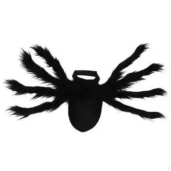 Наряд паукообразных собак для празднования Хэллоуина S