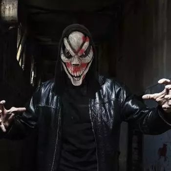 Нарядная маска черепа для лица ведьмы-призрака, маска черепа, креативная маска для косплея на Хэллоуин унисекс Style C