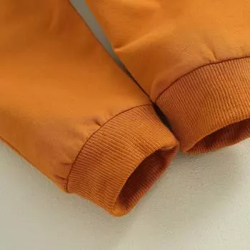 Наряды на день рождения для мальчиков 6 мес, 12 мес, 18 мес, 24 мес, 3 года, толстовки с длинными рукавами и однотонными длинными штанами с буквенным принтом, комплект одежды из 2 предметов 2-3 Years белый