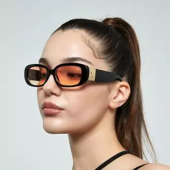 Narrow Frame Glasses Men S Square Large Frame Retro Sunglasses Women S Summer Sunglasses