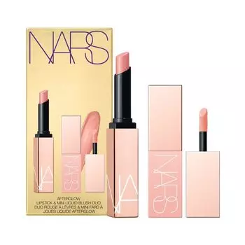 NARS Afterglow Lipstick Mini Liquid Blush Duo 04494 777 Pink Golden Soft Peach KARAT COLLECTION 2024 Holiday Limited & / ОРГАЗМ, СЕКСУАЛЬНОСТЬ/Персиковый &
