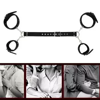 Наручники БДСМ регулируемые ограничения для браслетов SM набор для бондажа для начинающих с D-кольцами секс-игрушки для женщин пара