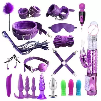 Наручники для взрослых, игрушки, повязки для косплея, фетиш-удерживающий ремень SM, 26 шт./компл.