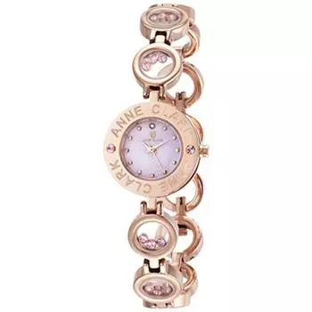 Наручные часы Anne Clark 1P Diamond Moving Color Stone AT-1008-17PG NEW из Японии