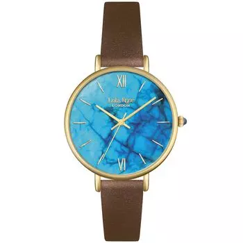 Наручные часы Blue Magnesite LR2024 Brown [Rolla Rose] Женские [Товар] синий