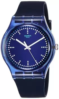 Наручные часы BLUE PILLOW SUON121 подлинный импортный продукт синего цвета [Swatch]