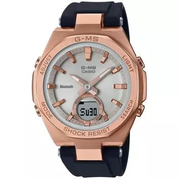 Наручные часы Casio Baby G Ms Bluetooth Solar MsG b100G 1ajf женские черные