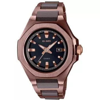 Наручные часы Casio Baby G Ms Radio Solar MsG w350cG 5ajf женские коричневые
