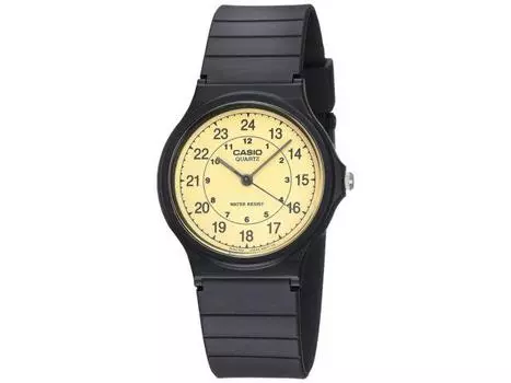 Наручные часы CASIO EAW-MQ-24-9B, черный водостойкий корпус из смолы и кварцевый ремешок, НОВИНКА