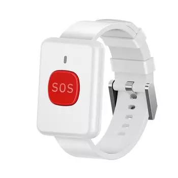 Наручные часы для экстренного вызова: Умный беспроводной пульт дистанционного управления для использования в больницах и домах престарелых чёрный