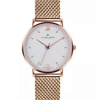 Наручные часы Frederic Graff Rose Dent Blanche Mesh 43 mm