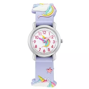 Наручные часы Мультфильм 3D Часы Мультфильм Девушки Часы Часы Наручные часы Единорог Часы для средней школы Дети Дети [Водонепроницаемые] Дети Мальчики