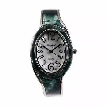 Наручные часы Oval Bangle Watch Modified Type Rapole Watch 188911 Green [Rapole] Женские зелёный