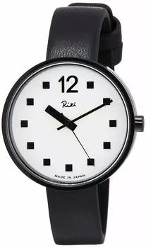 Наручные часы Riki Watanabe Design Public Clock Motif Сделано в Японии AKQK459 Черный [Seiko Watch] Женские