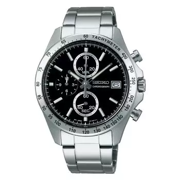 Наручные часы Seiko Selection Quartz Chronograph Three SBTR005 Silver [Seiko Watch] (Вертикальные глаза) Мужской