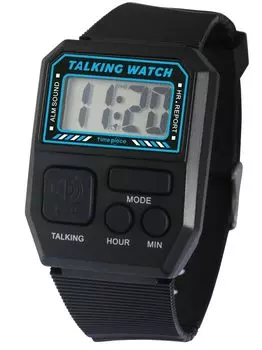 Наручные часы Talking Watch Voice Clock Black [Часы] TPW101T-BK чёрный