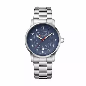 Наручные часы WENGER AVENUE Quartz [Wenger] (проспект) 01.1641.118 [] синий