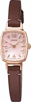 Наручные часы Wired F Quartz Curved Hardlex AGEK074 Brown [Seiko Watch]