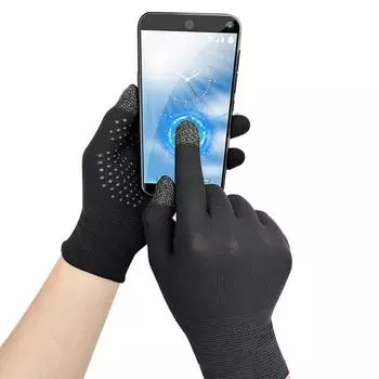 Нарукавники для мобильных игр, 2 шт., высокочувствительные перчатки для сенсорного экрана для мобильных игр, дышащие и устойчивые к поту