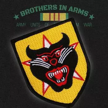 Нарукавный знак рейнджера BDQ времен войны во Вьетнаме, военный значок болельщика TCU с вышитым значком на ветровке M65, наплечная нашивка OG107