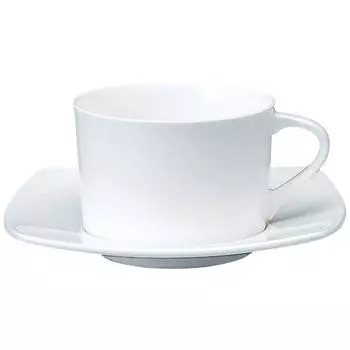 NARUMI Cup Saucer Styles 240cc White Simple Stylish Tea Coffee Gift Microwave Warming Dishwasher Safe 50481-21521