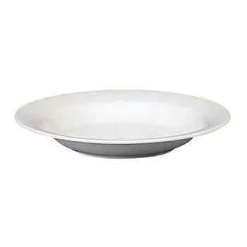NARUMI Curry Plate Pasta Plate Plus Serum 22cm White Simple Microwave Warming Dishwasher Safe Made in Japan 9795-1139