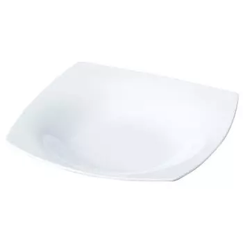 NARUMI карри тарелка для пасты тарелка стили диагональ 28 см белый простой квадратный микроволновая печь подогреваемый посудомоечная машина 50481-5321