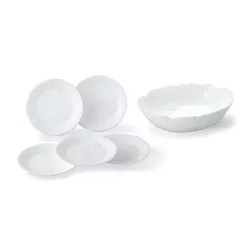 NARUMI Lucky Bag 2024 Tableware 6 Piece Set Gift Gallery 6 Pattern Set Cute Relief Microwave Warming Dishwasher Safe Made in Japan 97231-23385NT