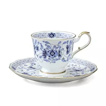 Narumi Milan 9682-6561 Coffee Cup & Saucer (1 Guest), Bone China