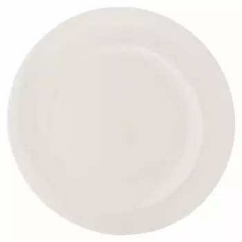 NARUMI Plate Esprit 27cm White Simple Stylish Relief Lunch Plate One Plate Dinner Flat Plate Microwave Warming Dishwasher Safe Made in Japan