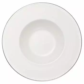 NARUMI Plate Plate Pearl Mosaic Silver 25cm Rim Soup 51638-5239