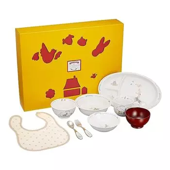 NARUMI посуда Bremen manten easy to scoop baby first baby посудомоечная машина сделано в Японии Детский набор, Синий, набор из 9 предметов, набор, столовые приборы, подарок, еда,