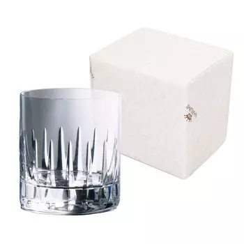 NARUMI Rock Glass Glass Works Crown 310cc Clear Whiskey Glass Old Glass Crystal Wedding Gift Day Present Gift Boxed Wrapped Father s GW4166-42767TPAZ