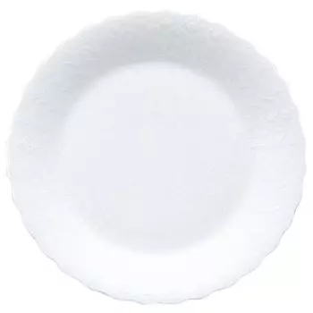 NARUMI Silky White 17cm Bread Plate Bone China 9968-1527