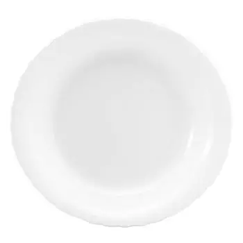 NARUMI Silky White 23cm Oval Curry Plate Bone China 9968-1148