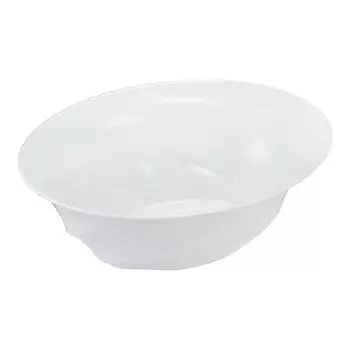 NARUMI Тарелка-миска Rydges 25 см, белая, стильная, рельефная, для шведского стола, можно использовать в микроволновой печи, можно мыть в посудомоечной машине 52257-3677