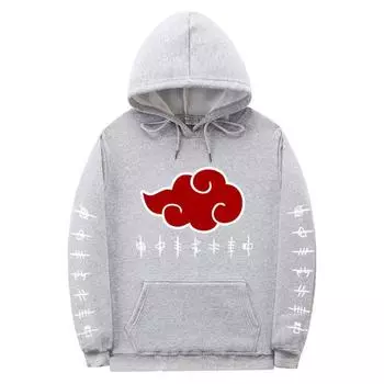 Наруто Акацуки Облако унисекс модный принтованный пуловер осень/зима удобный свитшот XXXL