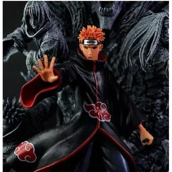 Наруто Акацуки Пейн Аниме Фигурка Коллекционная игрушка в подарок 27 см