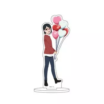 NARUTO & BORUTO 45 Sarada Uchiha Theme Park версия. [Оригинальная иллюстрация] Фигурка персонажа из акрила