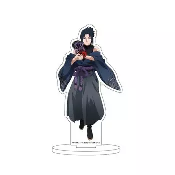 NARUTO BORUTO 66 Саске Учиха Японский музыкальный инструмент Акриловая подставка и вер. [Оригинальная иллюстрация]