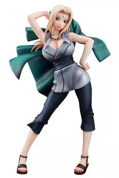 NARUTO Gals NARUTO Shippuden Tsunade 200 мм окрашенная готовая фигурка примерно. ПВХ и АБС