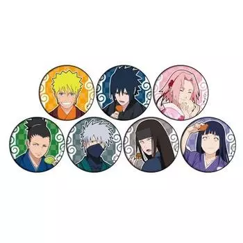 NARUTO Shippuden 01 Eating Walking Can Badge BOX ver.