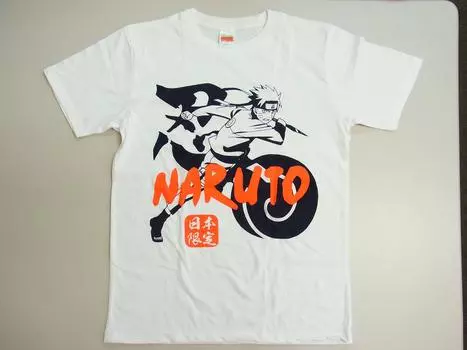 NARUTO Shippuden Japan Limited Bottle Naruto Белая футболка XL белый