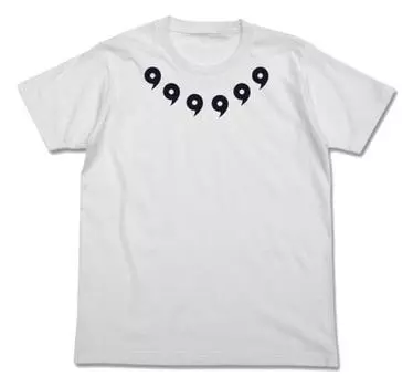NARUTO Shippuden Obito Ten Tails Jinchuriki White M T-shirt Size белый