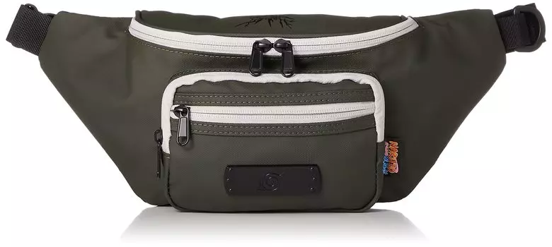 NARUTO Shippuden Waist Bag Khaki [Device] Men s